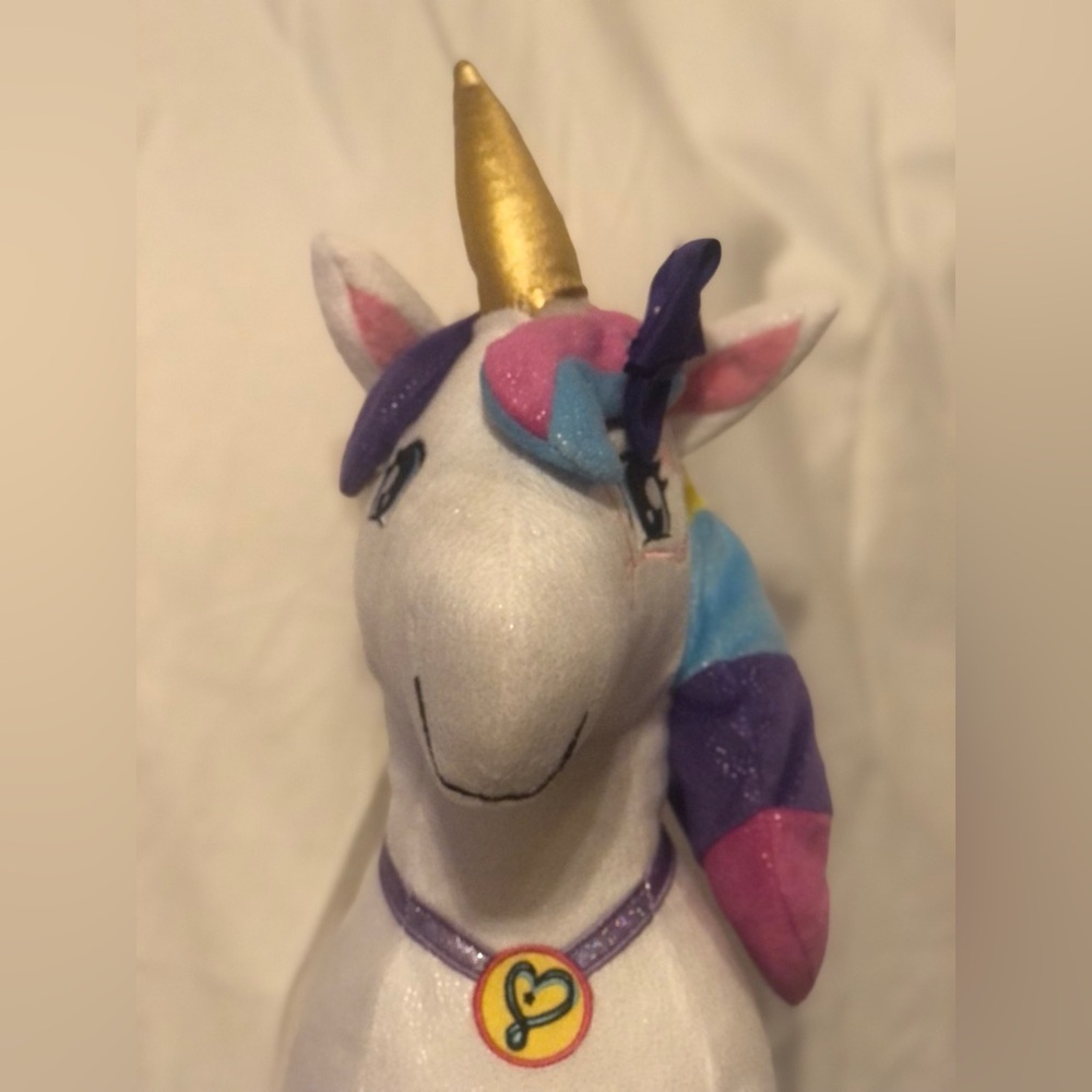 JoJo Siwa Glitter Rainbow Unicorn 18”x12”